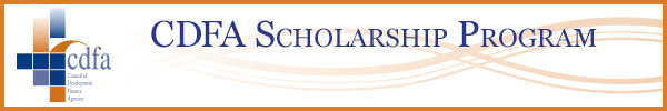 CDFA Scholarship Program Application Form